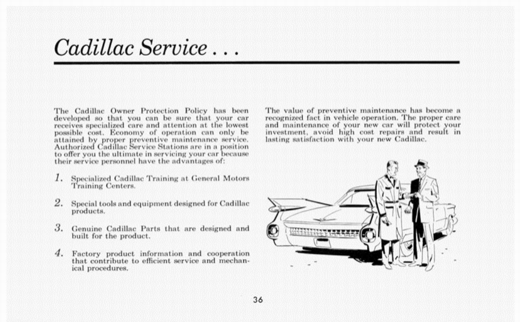 1959 Cadillac Owners Manual Page 24